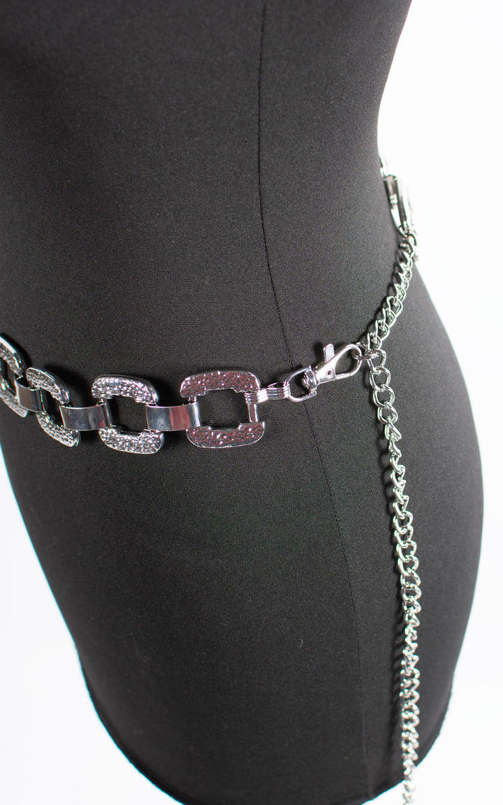 Belt | Chunky Circle | Silver