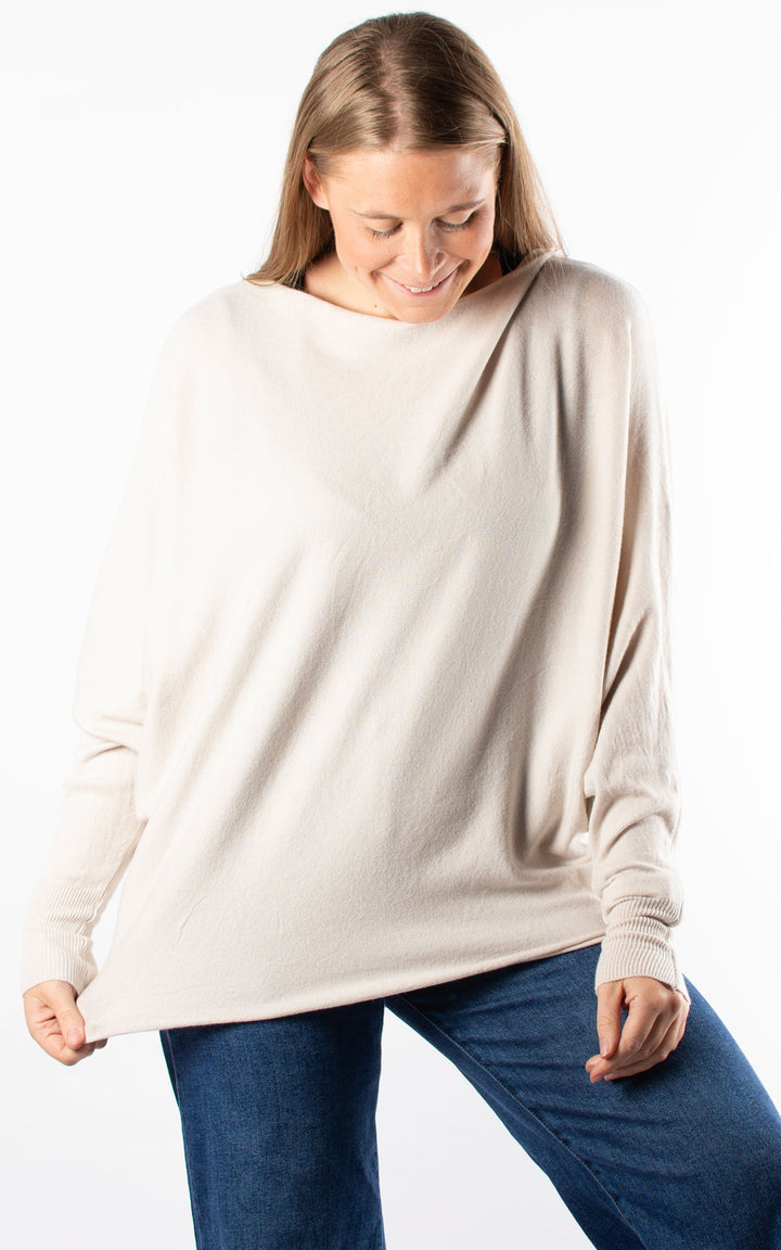 Bianca Batwing | Beige