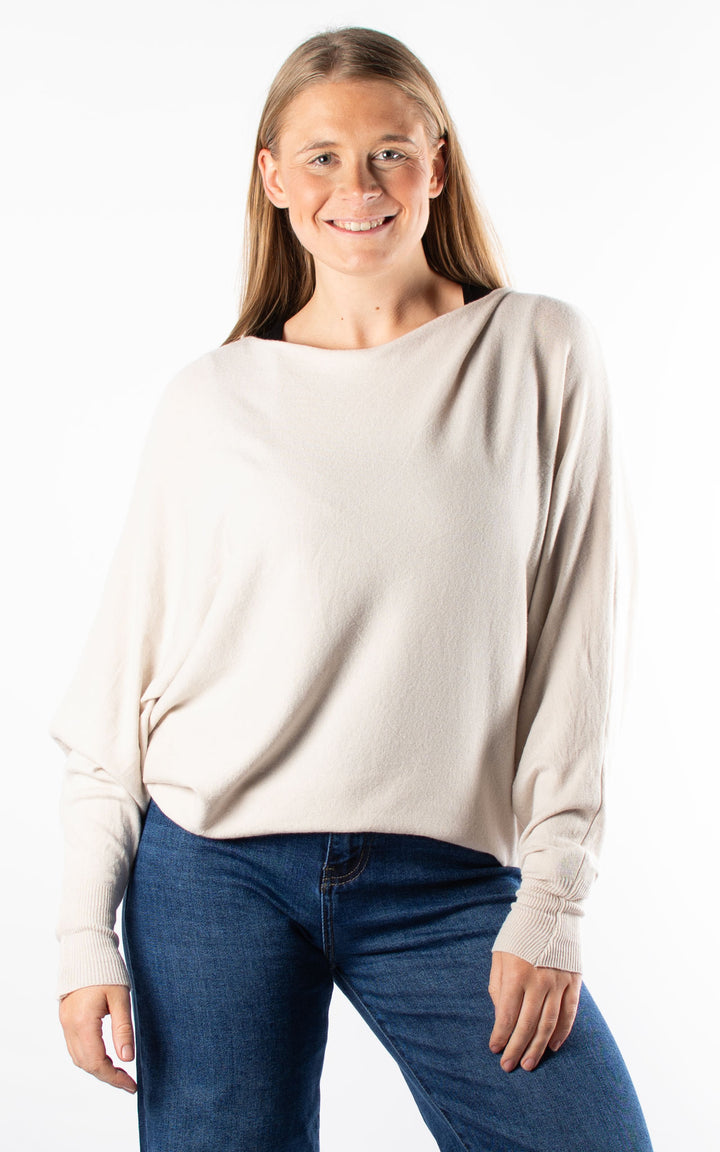 Bianca Batwing | Beige