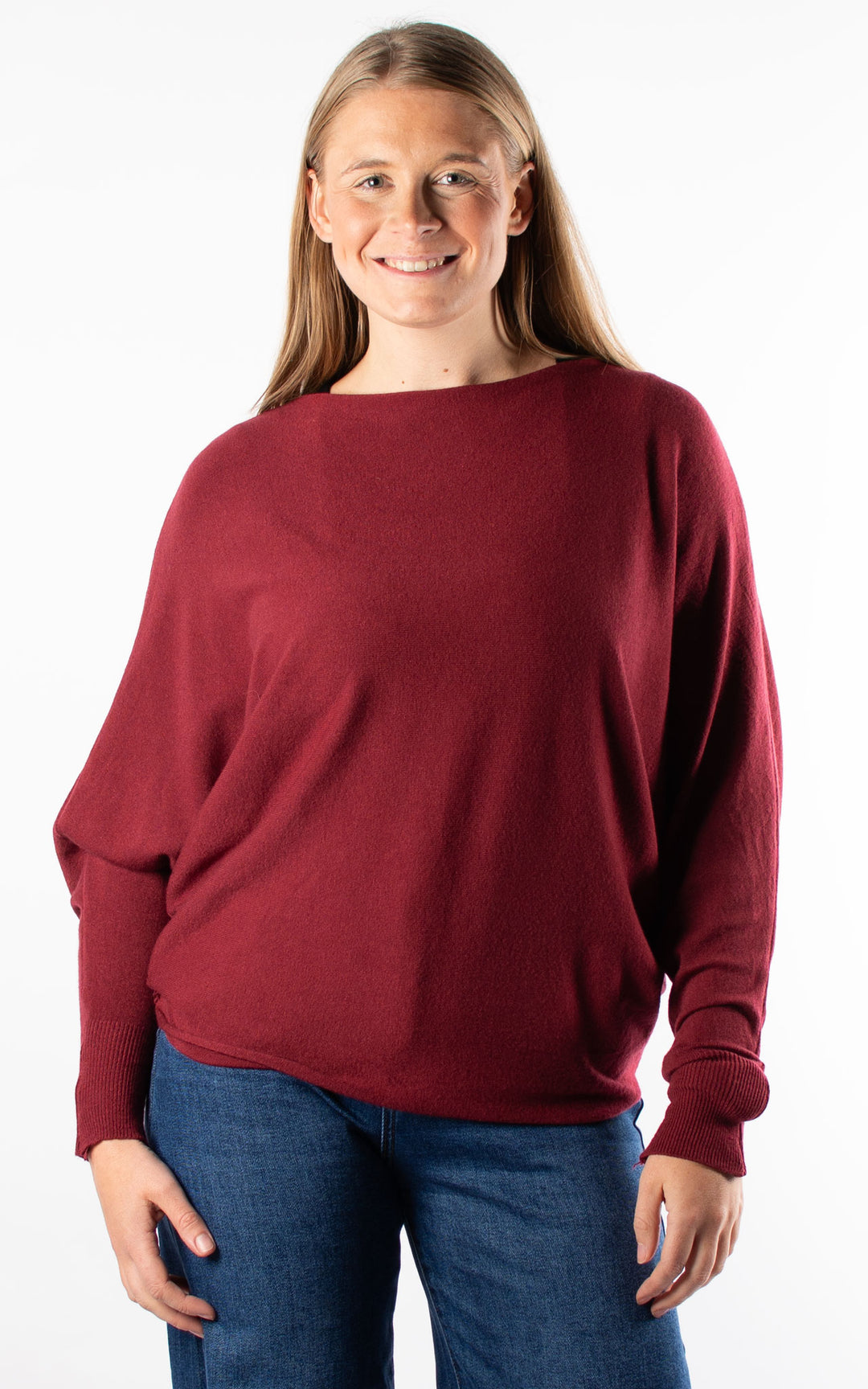 Bianca Batwing | Burgundy