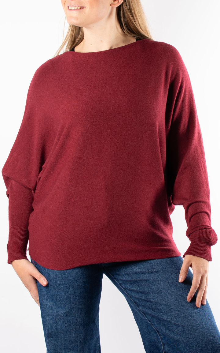 Bianca Batwing | Burgundy