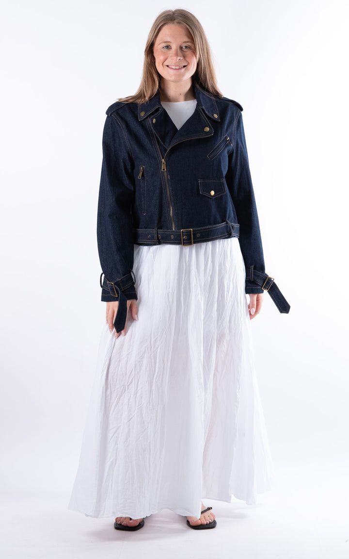 Biker Denim Jacket