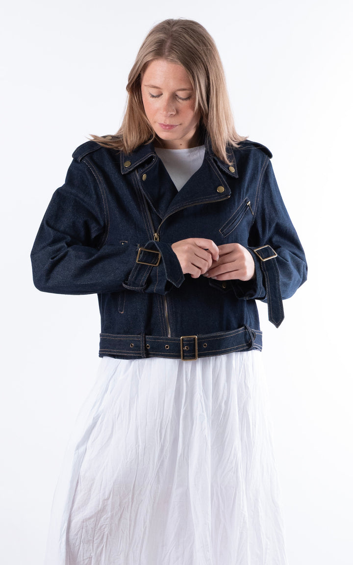 Biker Denim Jacket