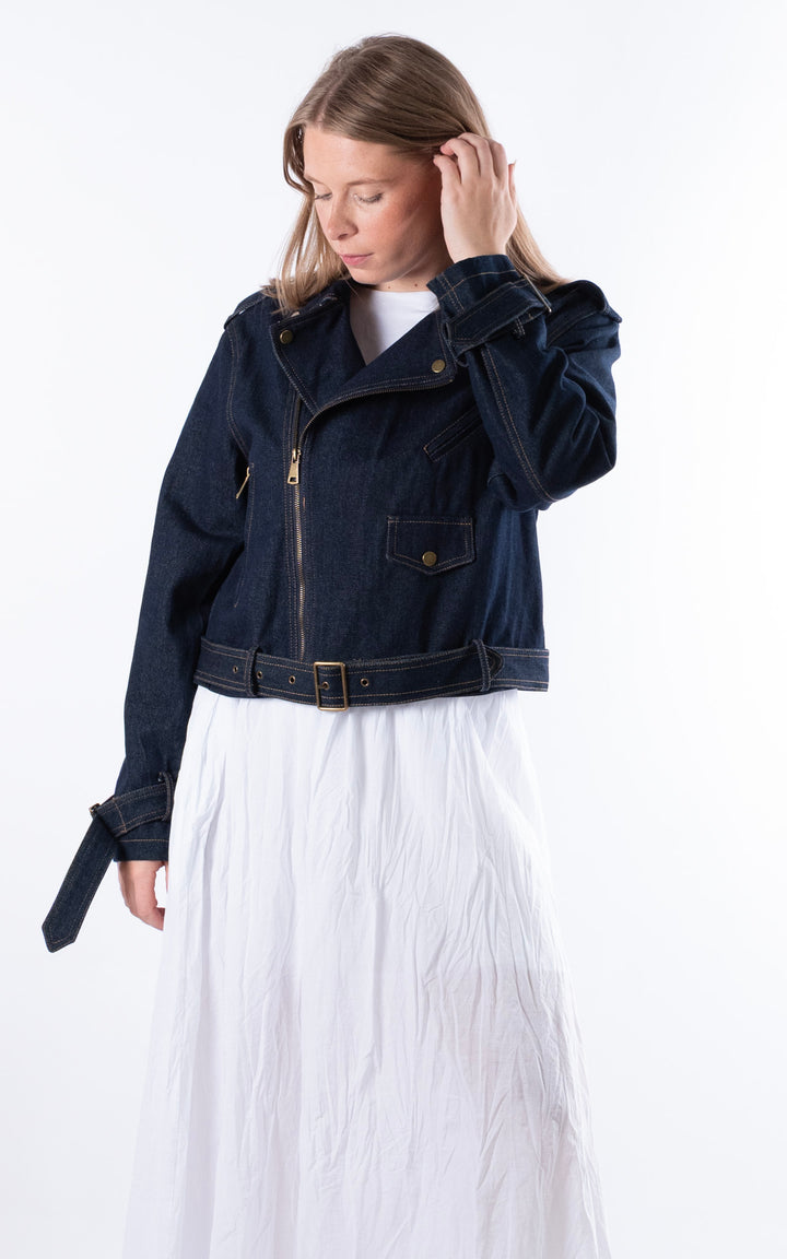 Biker Denim Jacket
