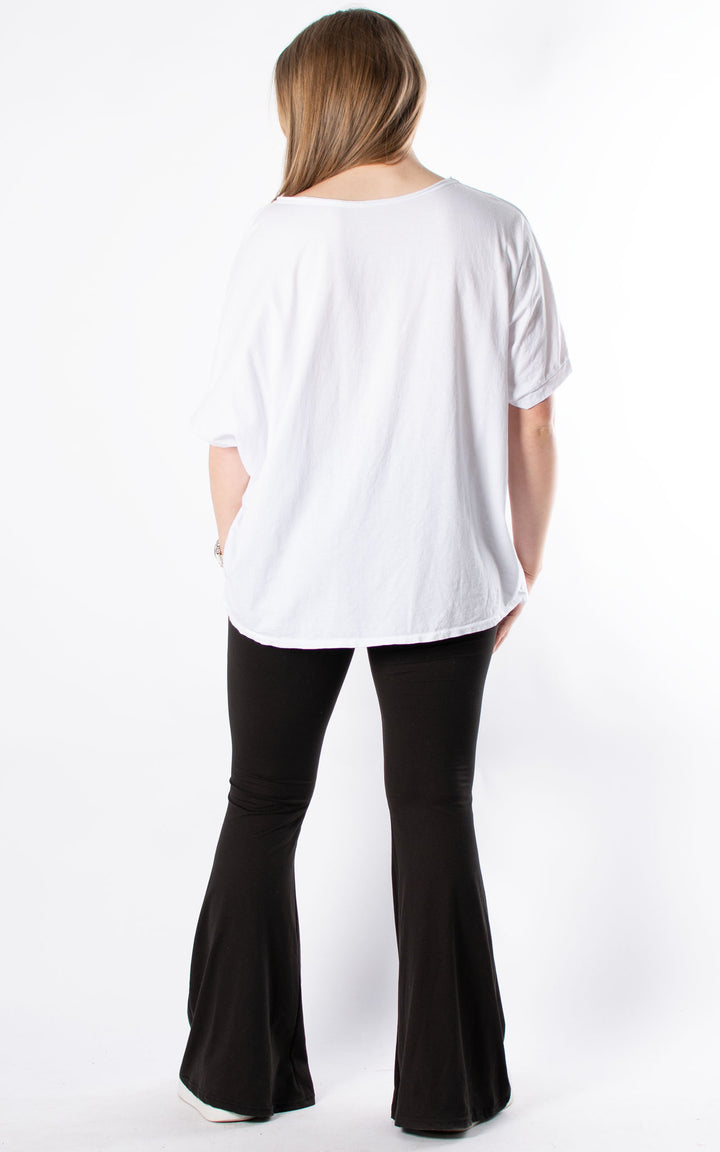 Bonnie Batwing | Blessed | White