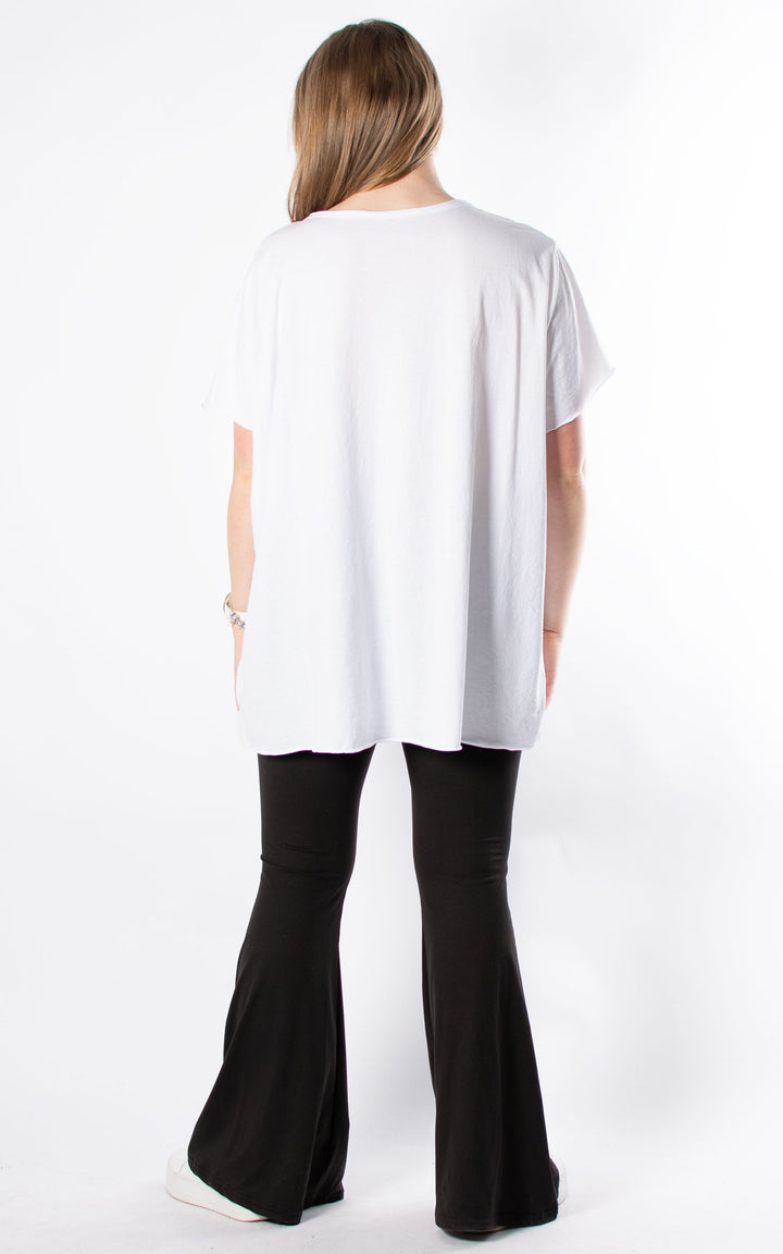 Bonnie Classic T | Blessed | White