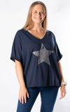 Bonnie Batwing | Star | Navy