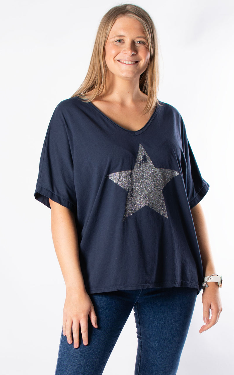 Bonnie Batwing | Star | Navy
