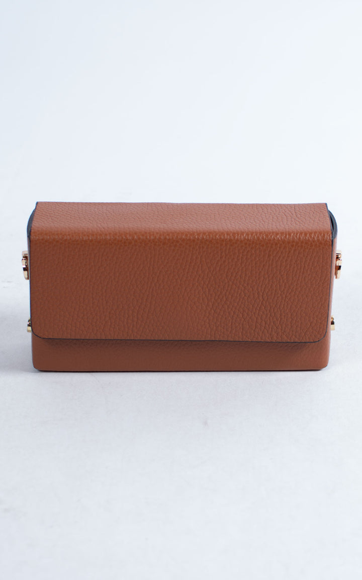 Box Leather Bag | Tan