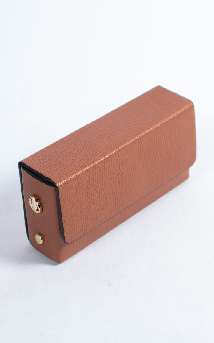Box Leather Bag | Tan