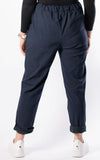 Button Magic Trousers | Navy