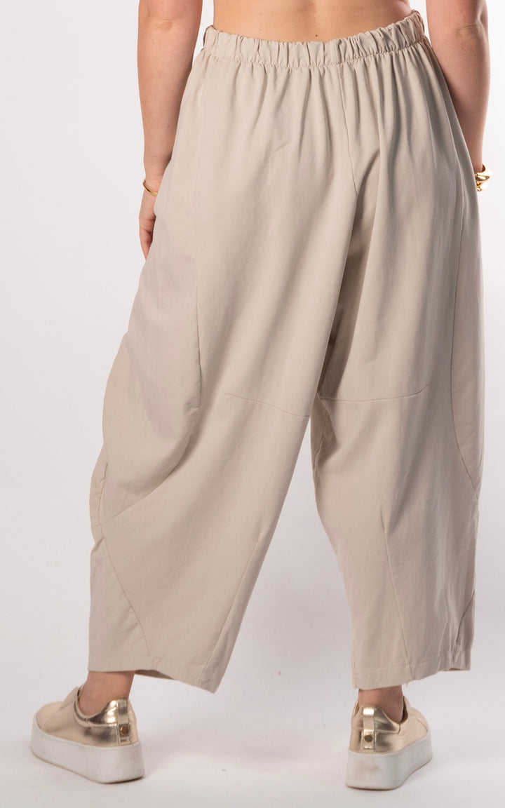 Callie Balloon Jogger | Beige