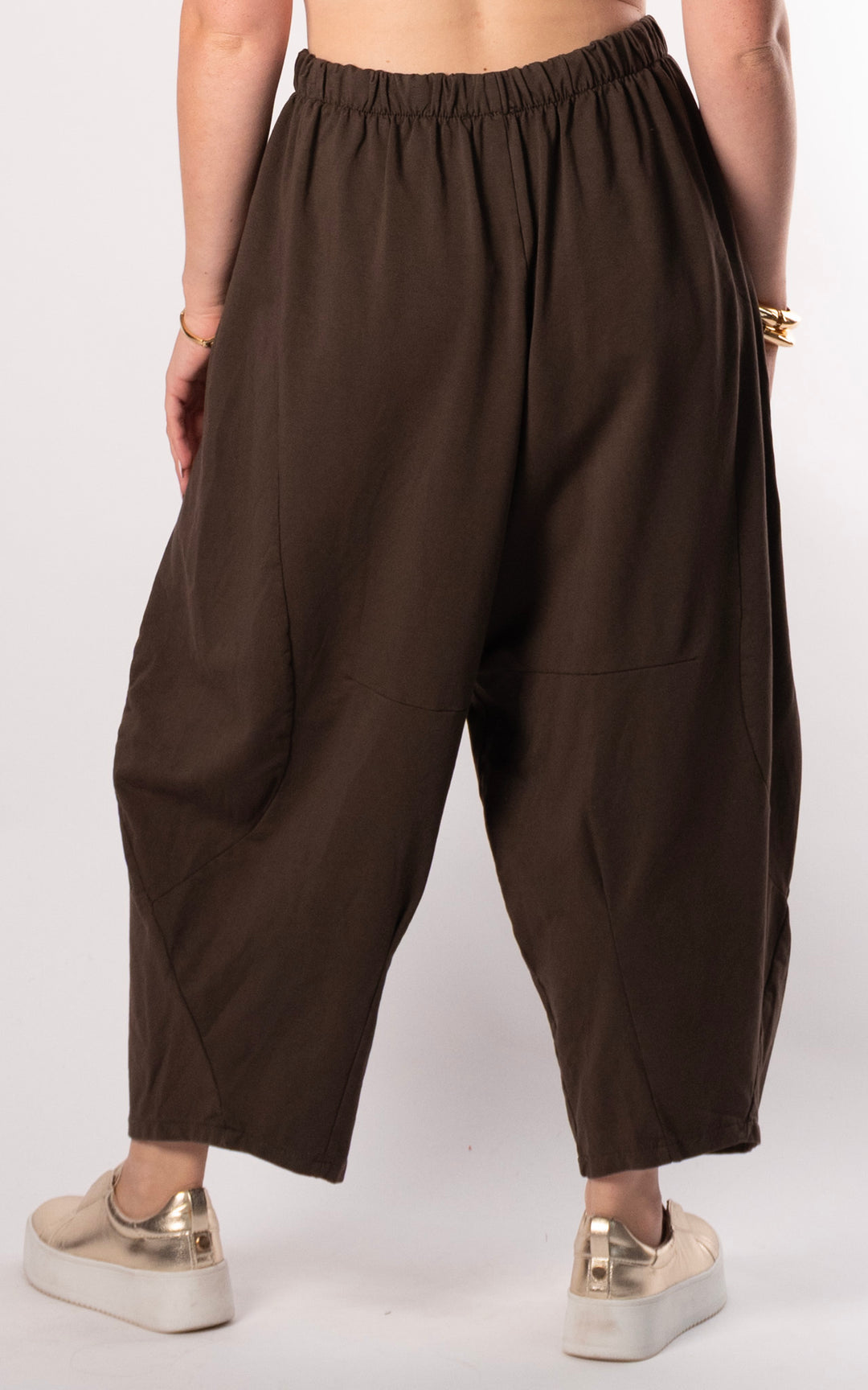 Callie Balloon Jogger | Chocolate