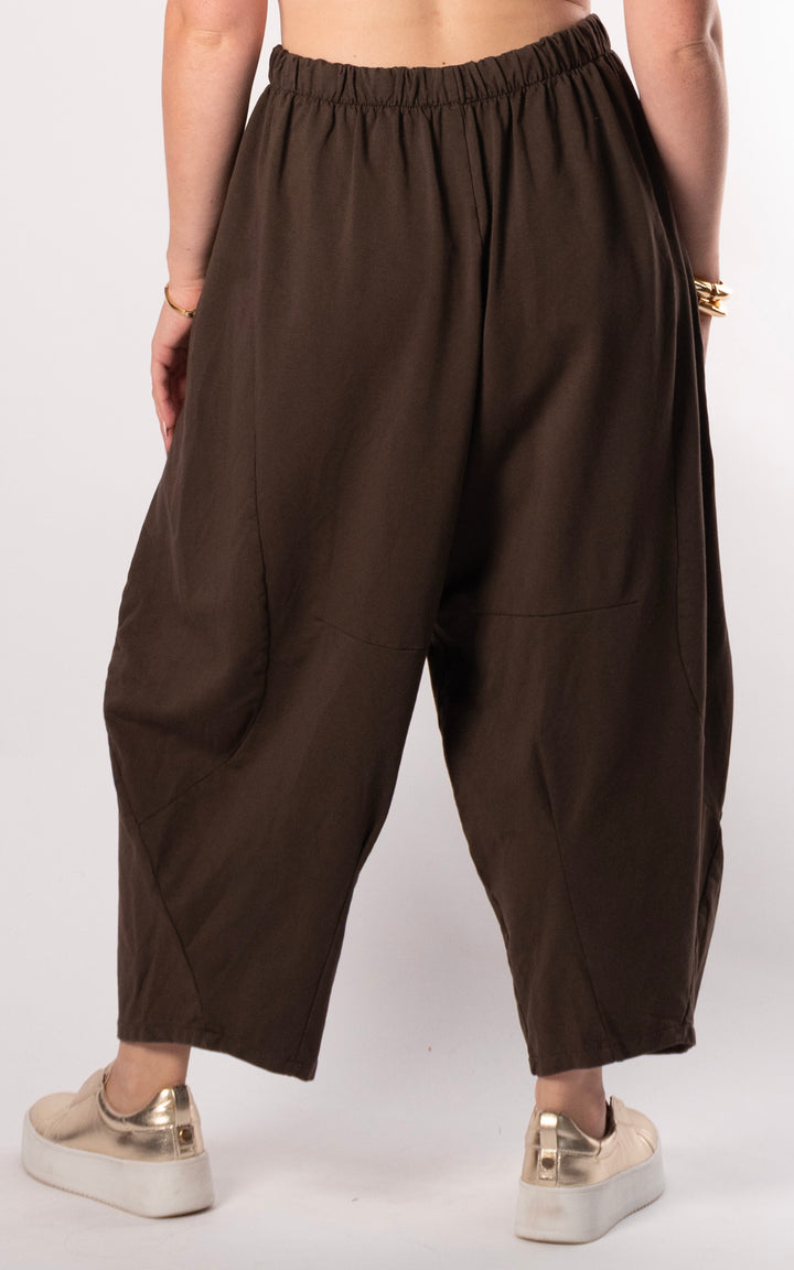 Callie Balloon Jogger | Chocolate