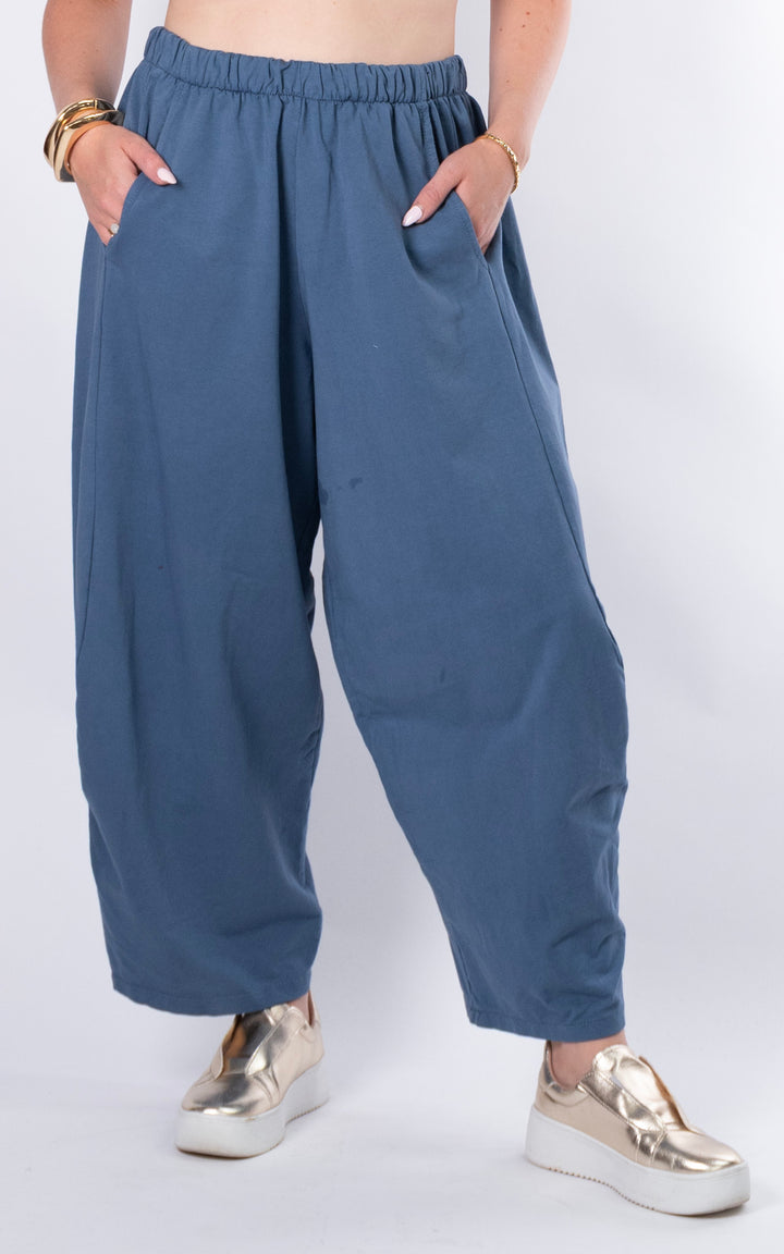 Callie Balloon Jogger | Denim