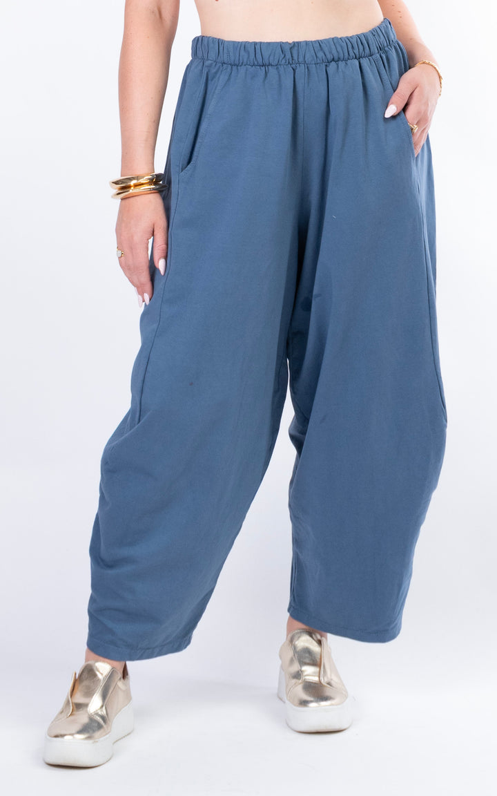 Callie Balloon Jogger | Denim