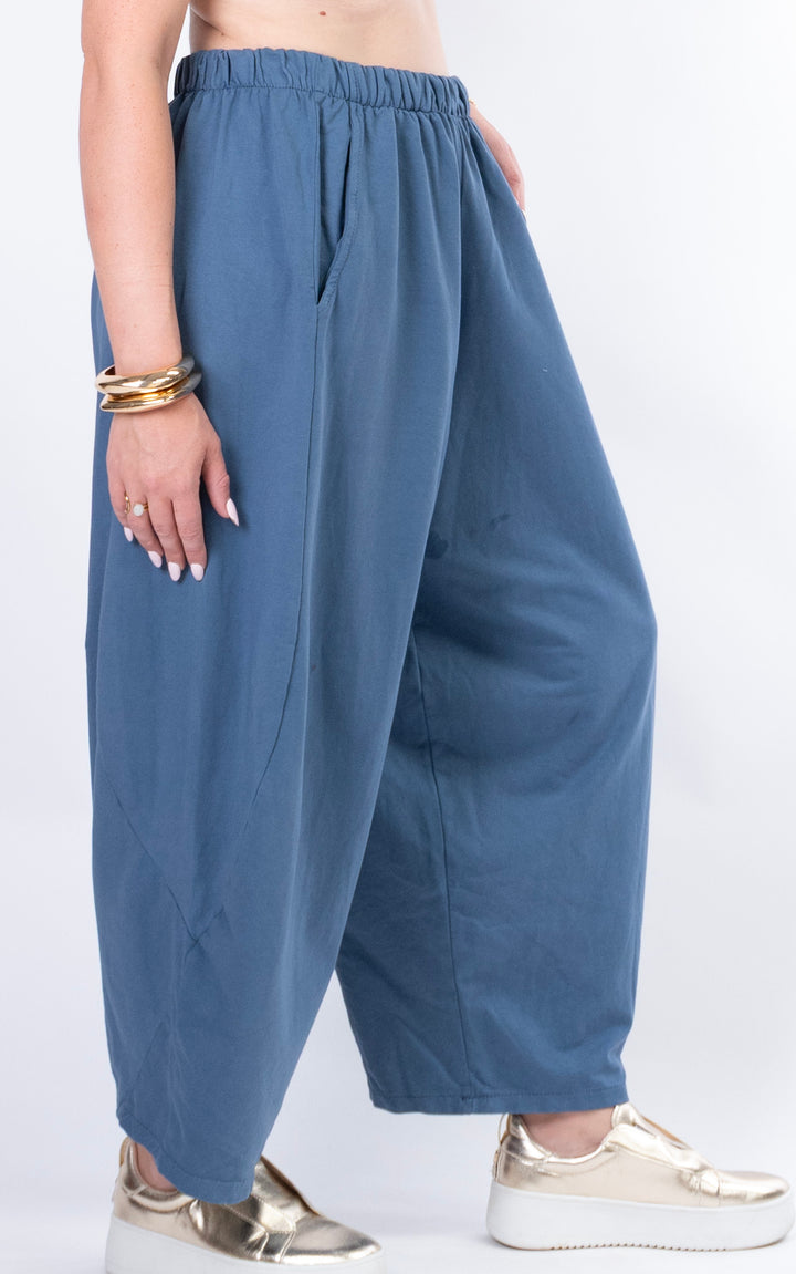 Callie Balloon Jogger | Denim