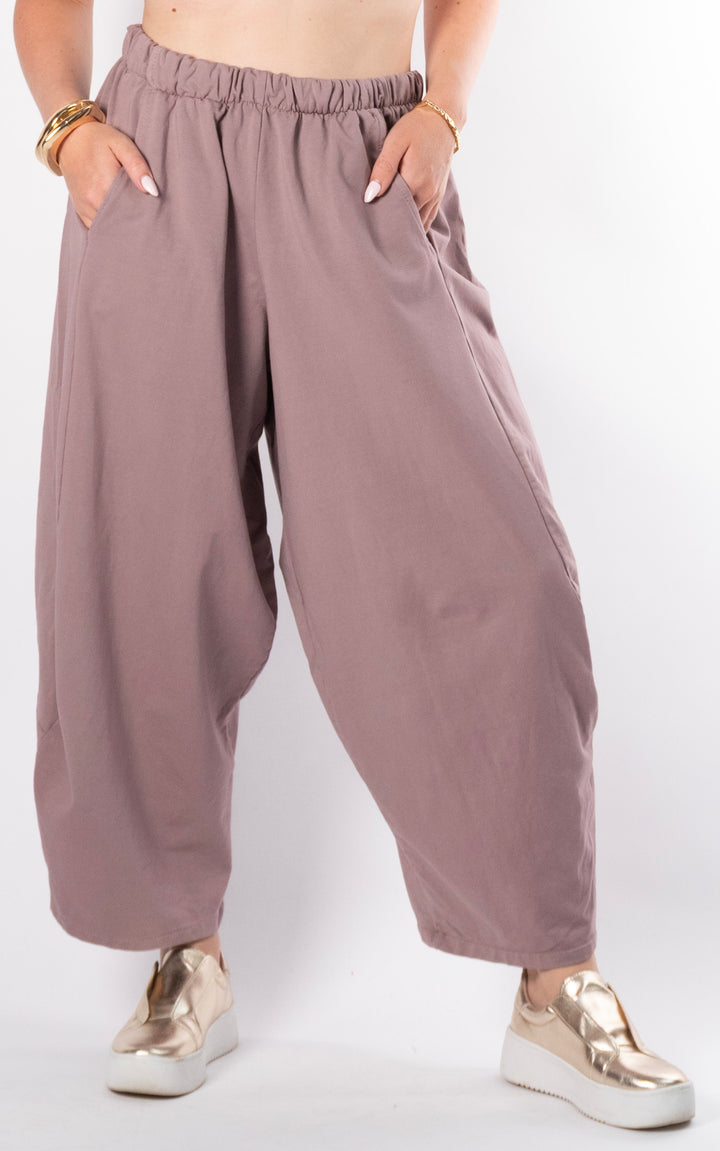 Callie Balloon Jogger | Mauve