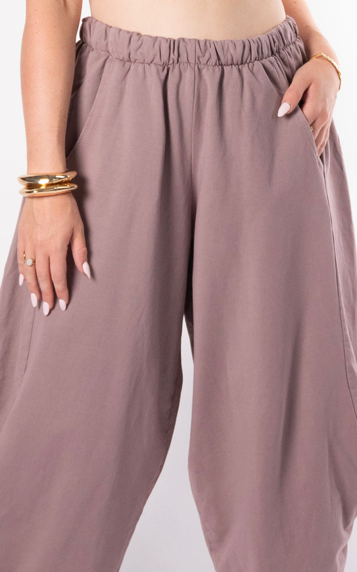 Callie Balloon Jogger | Mauve