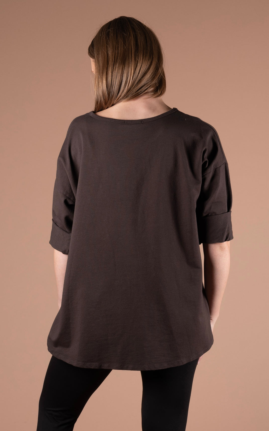 Camille Star Top| Brown