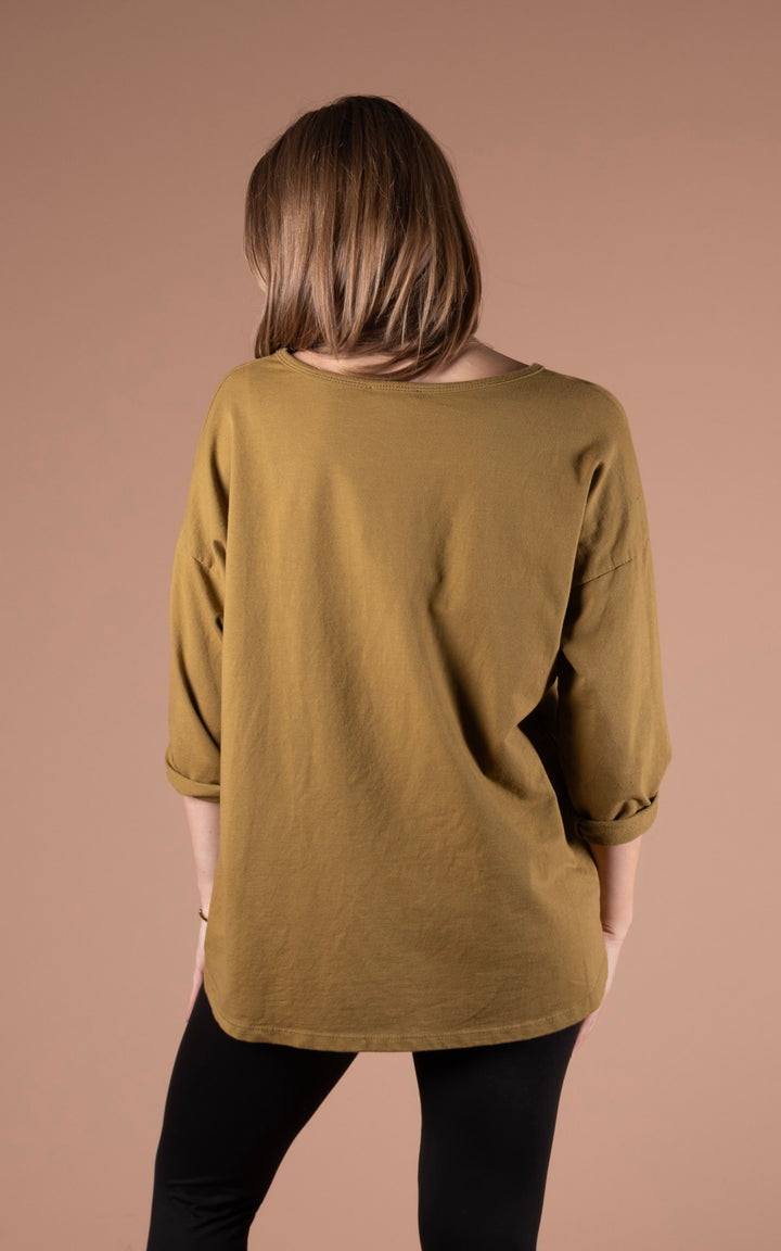 Camille Star Top | Gold