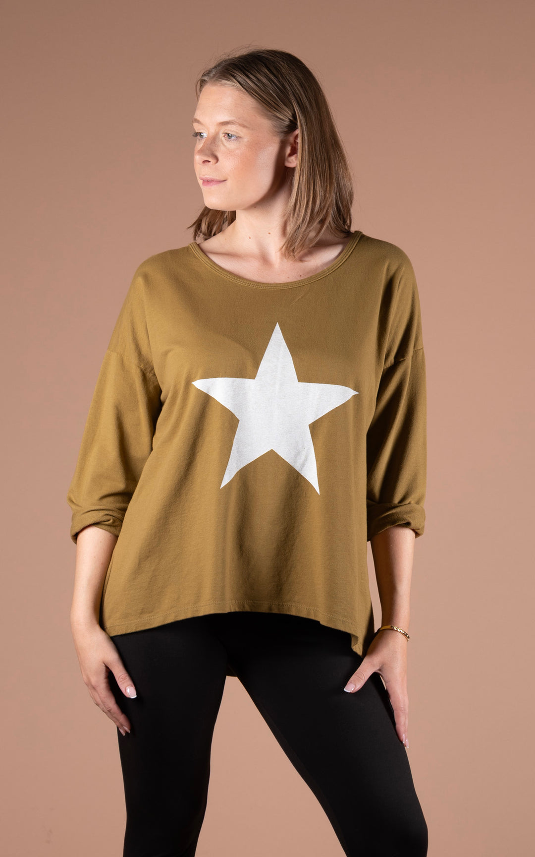 Camille Star Top | Gold