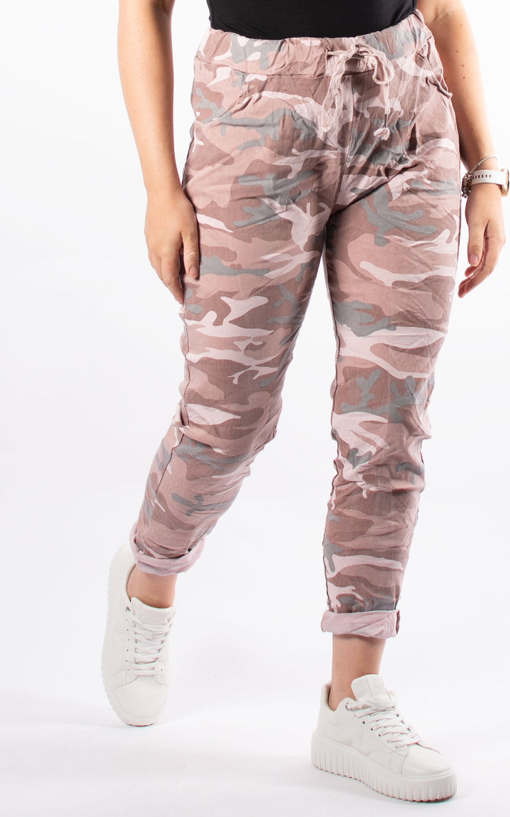 Camo Magic Jogger | Pink