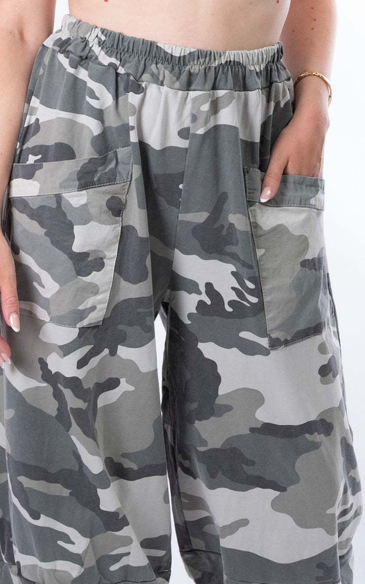 Camo Pocket Jogger | Khaki
