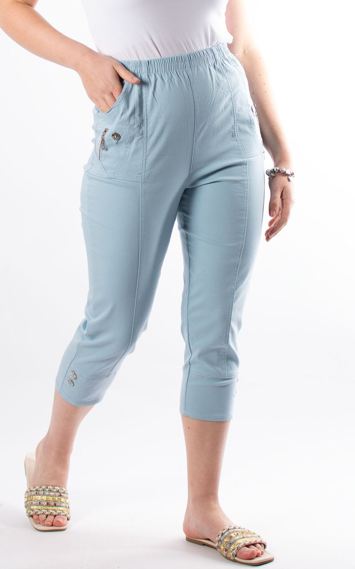 Capri Pants | Blue