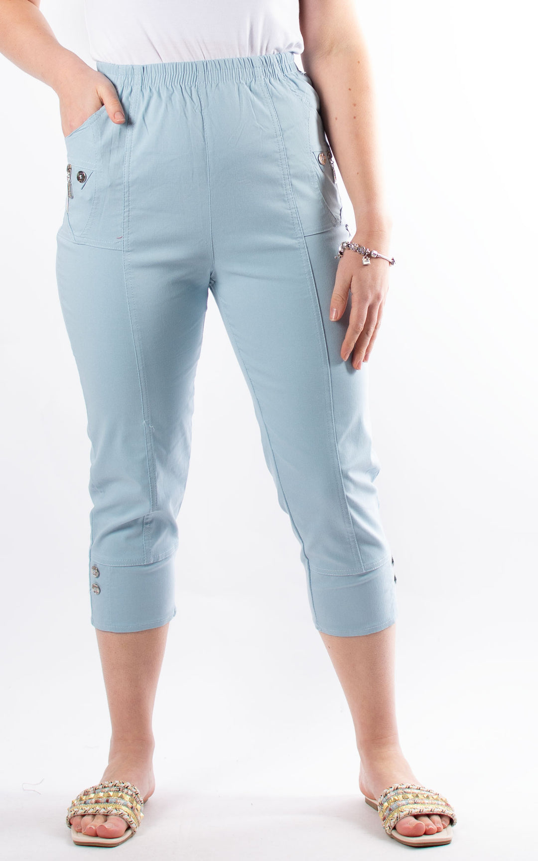 Capri Pants | Blue