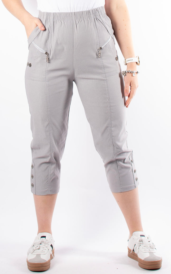 Capri Pants | Grey