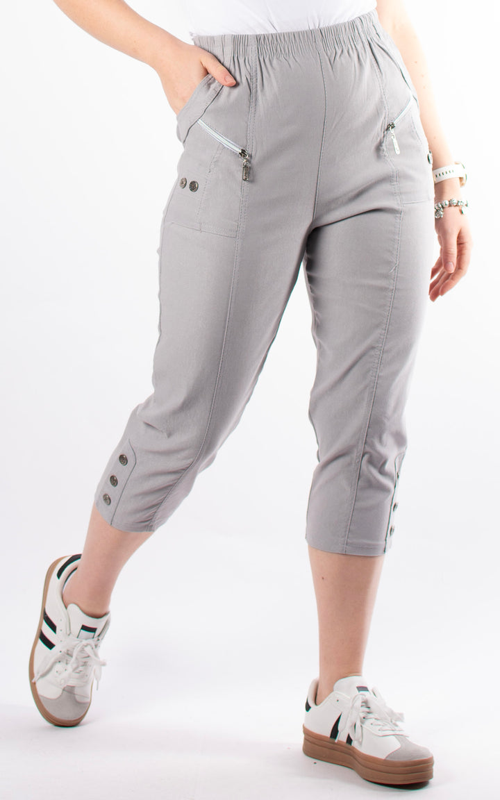 Capri Pants | Grey