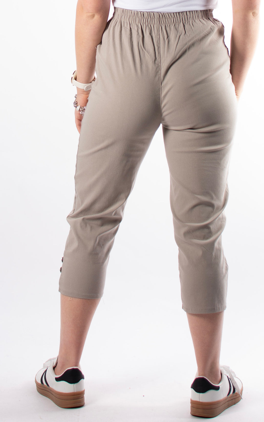 Capri Pants | Stone