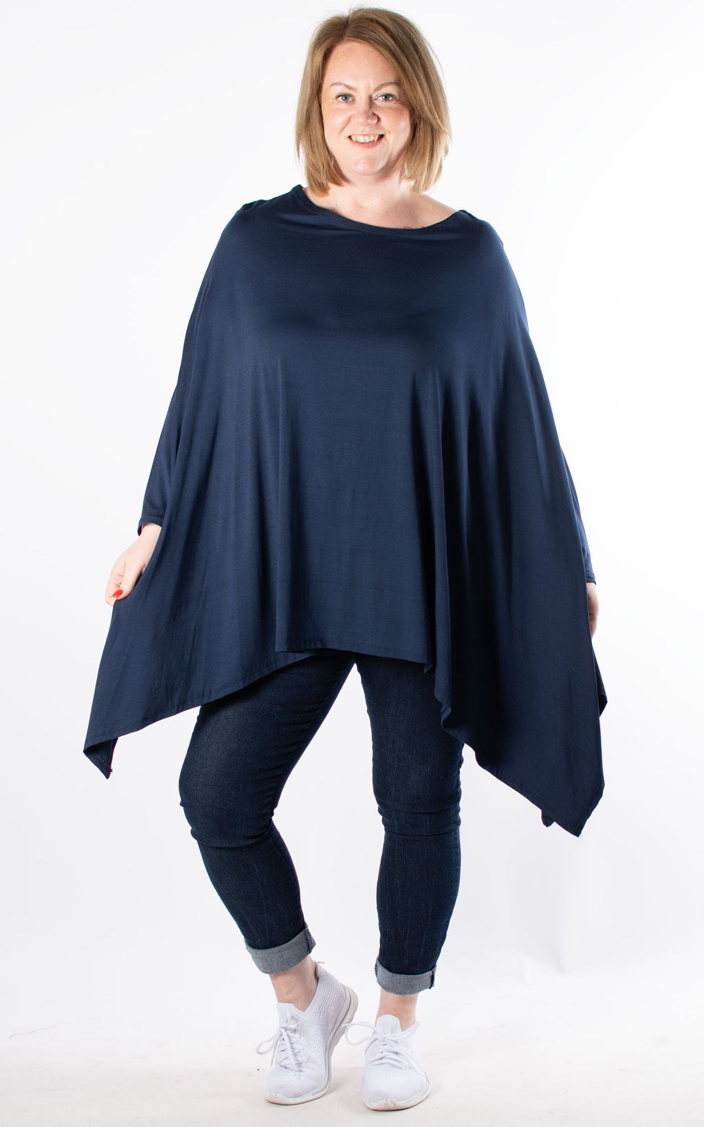Carly Summer Top | Navy