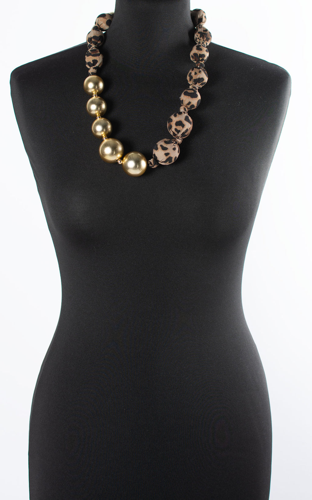 Carmen Necklace | Beads | Bronze