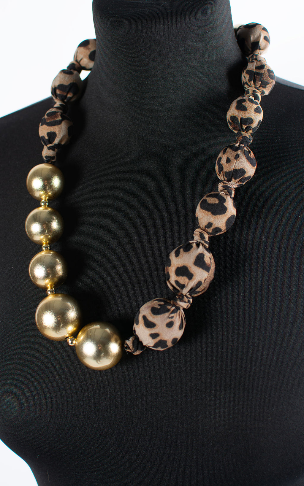 Carmen Necklace | Beads | Bronze