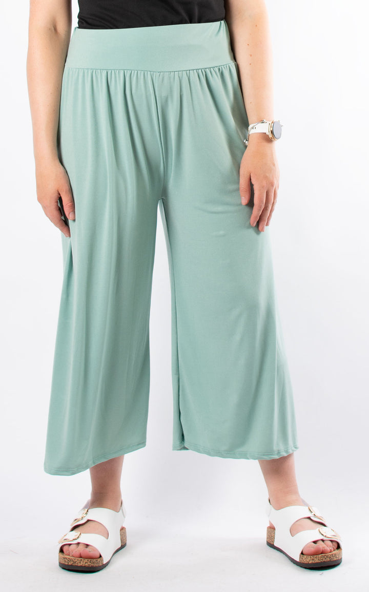 Cath Cropped Trousers | Mint