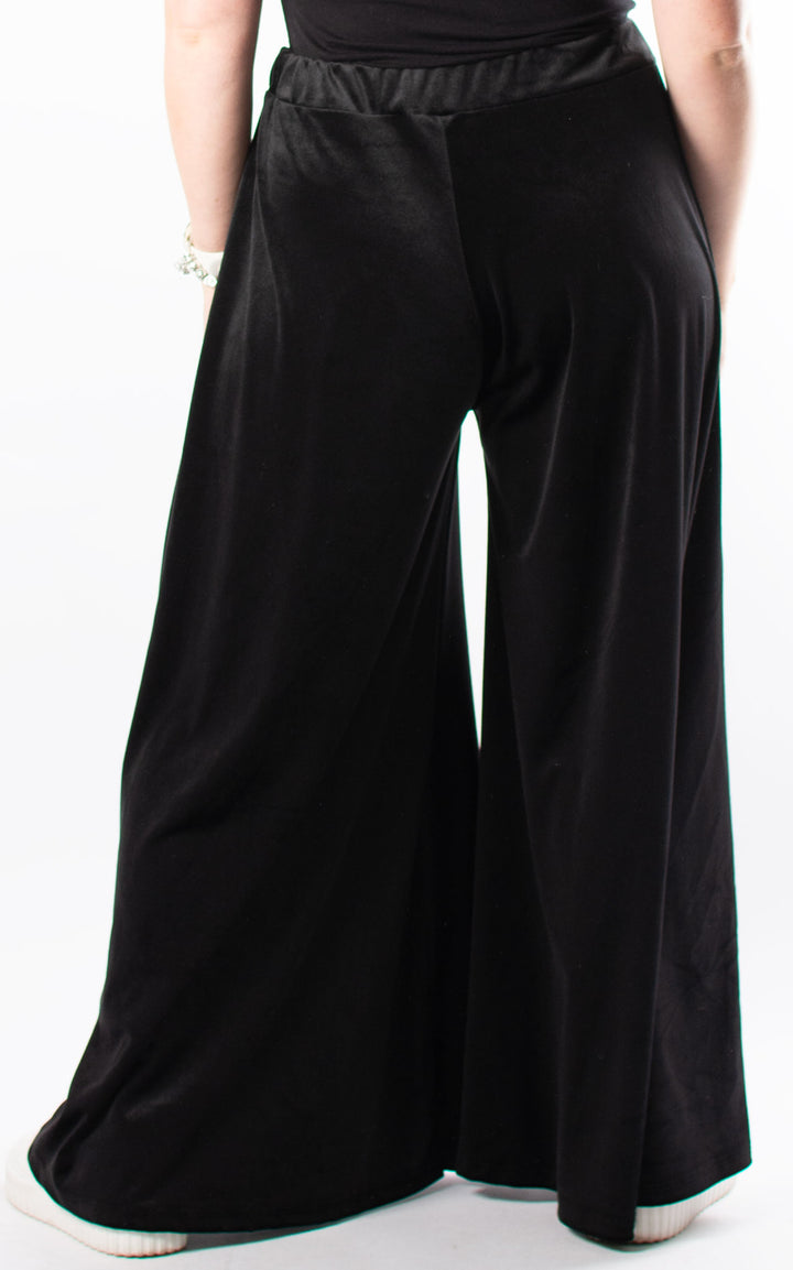 *PRE-ORDER* Cath Velvet Trousers | Black
