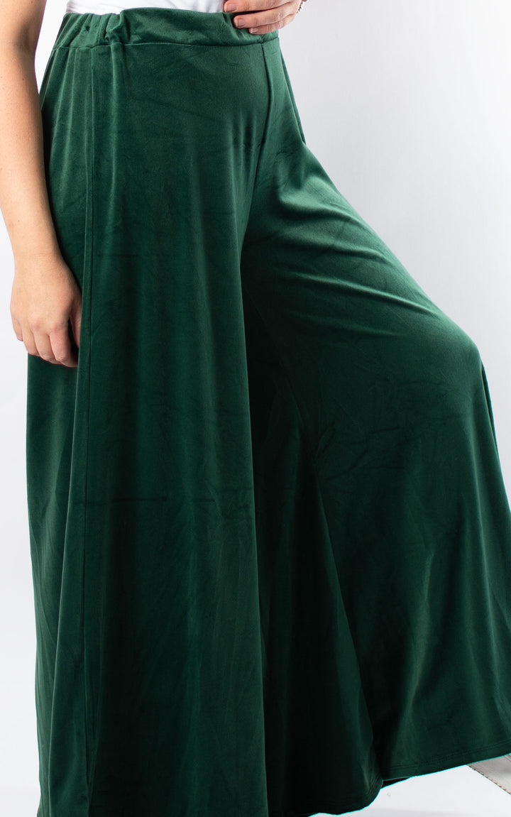 Cath Velvet Trousers | Green