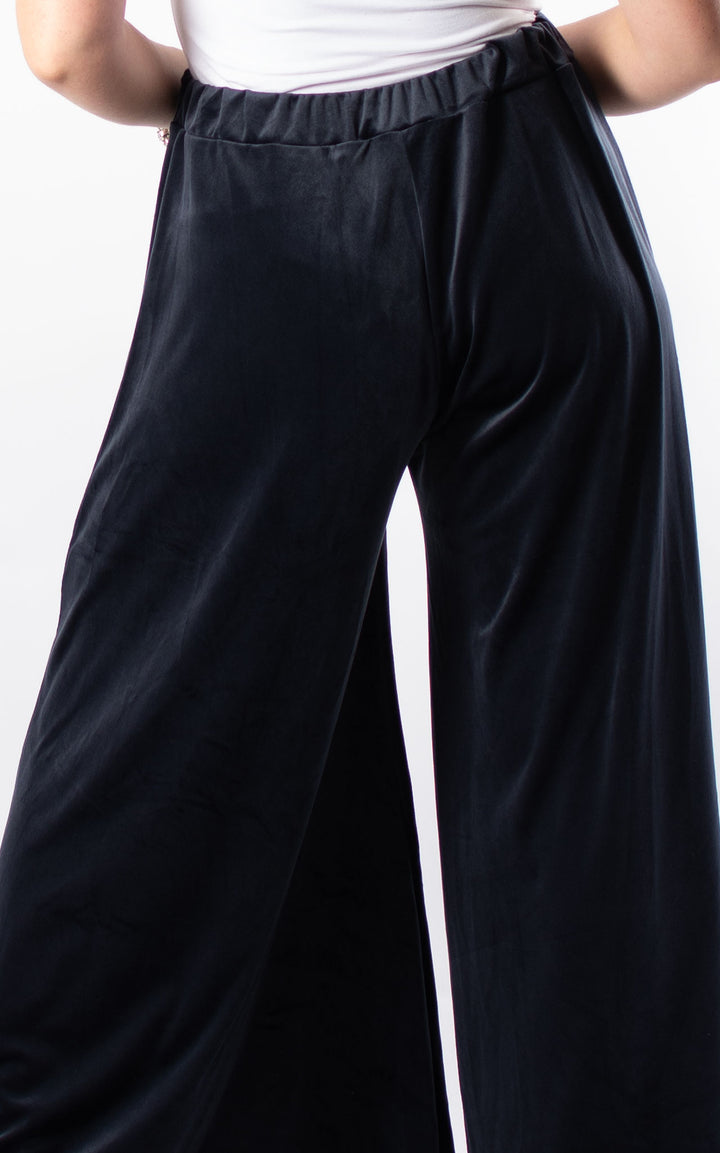 Cath Velvet Trousers | Navy