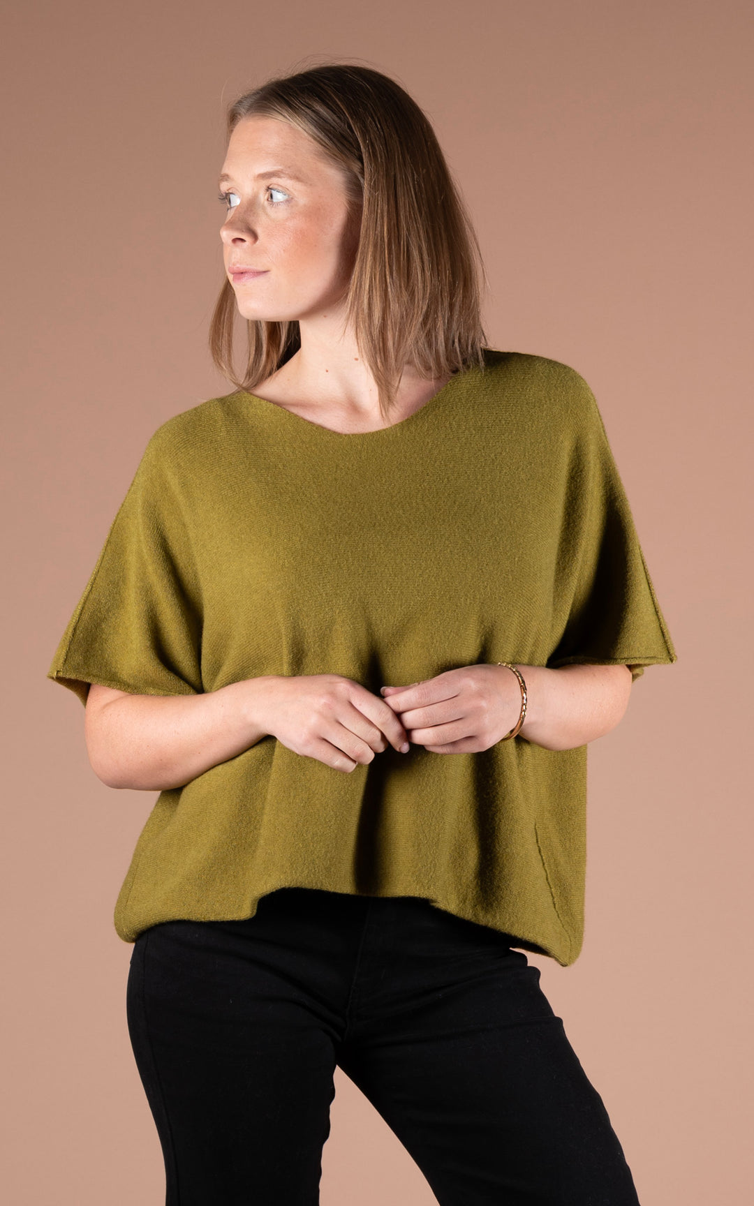 Cathy Knit | Moss