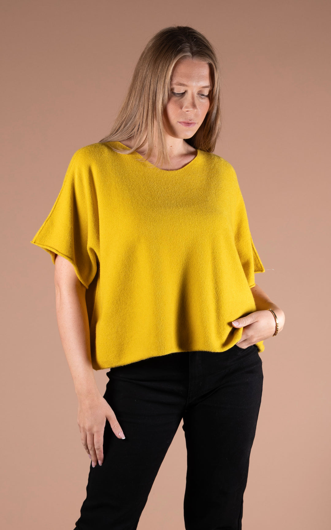 Cathy Knit | Mustard