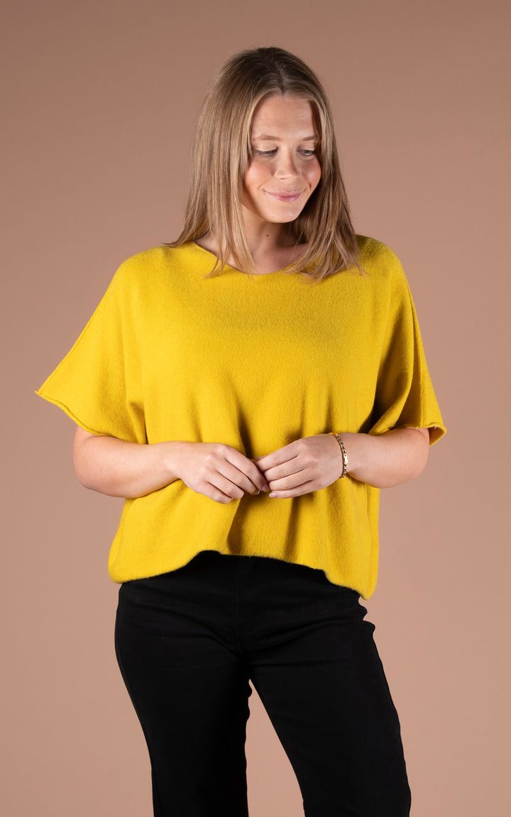 Cathy Knit | Mustard