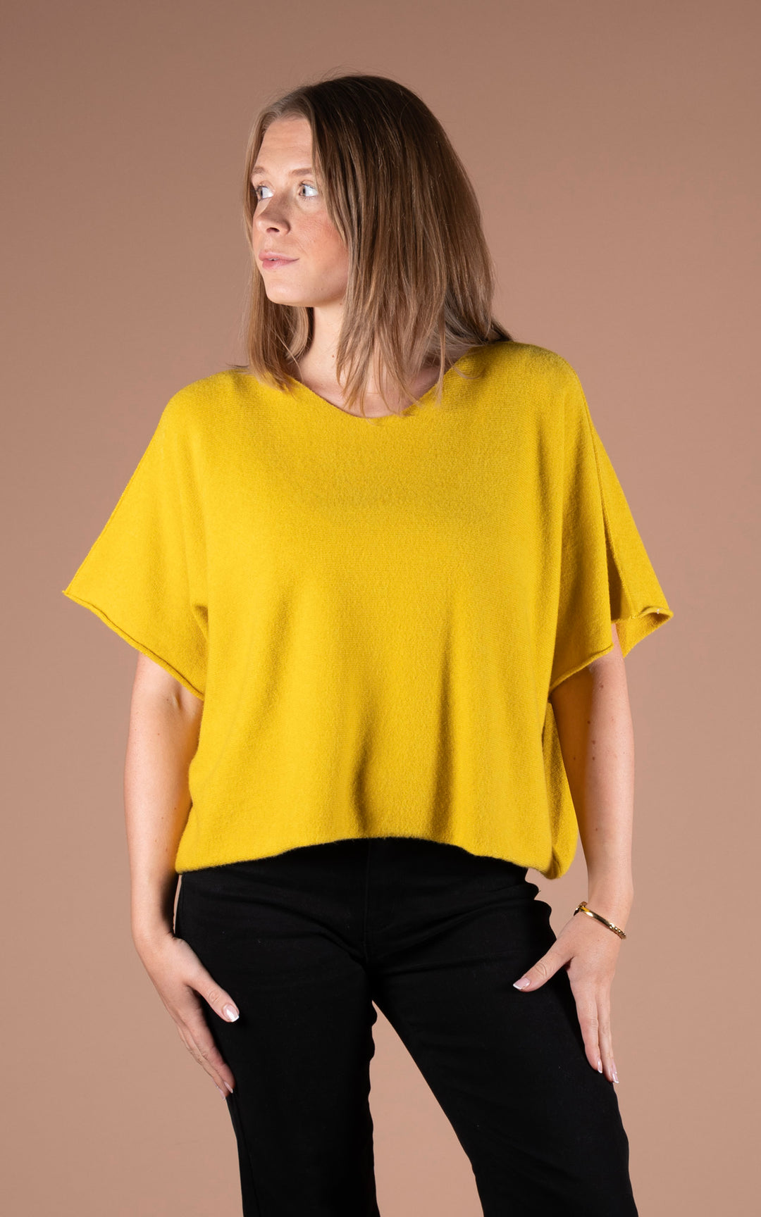 Cathy Knit | Mustard
