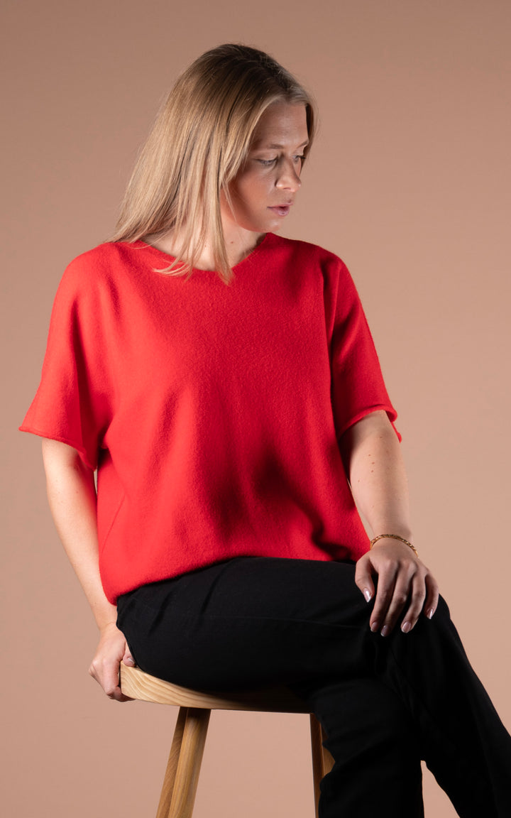 Cathy Knit | Red