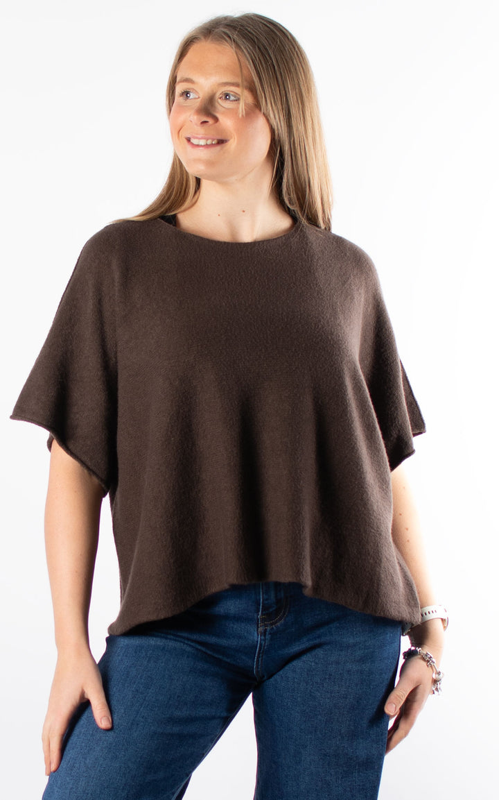 Cathy Top | Chocolate