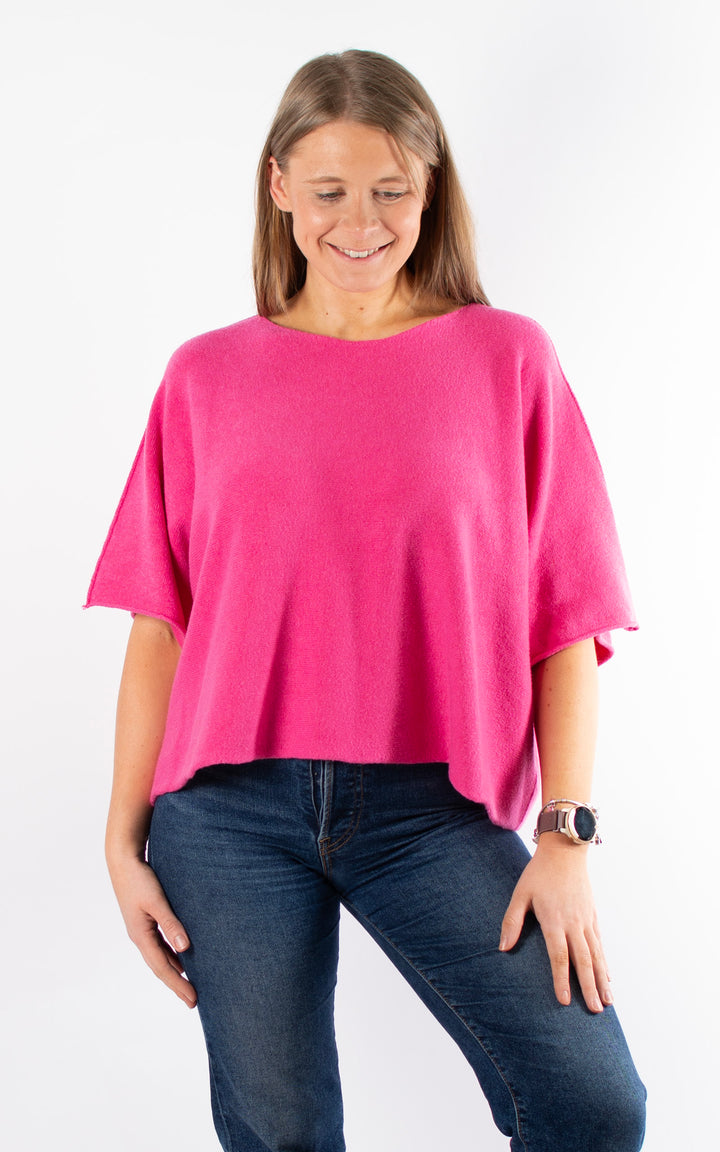Cathy Top | Hot Pink