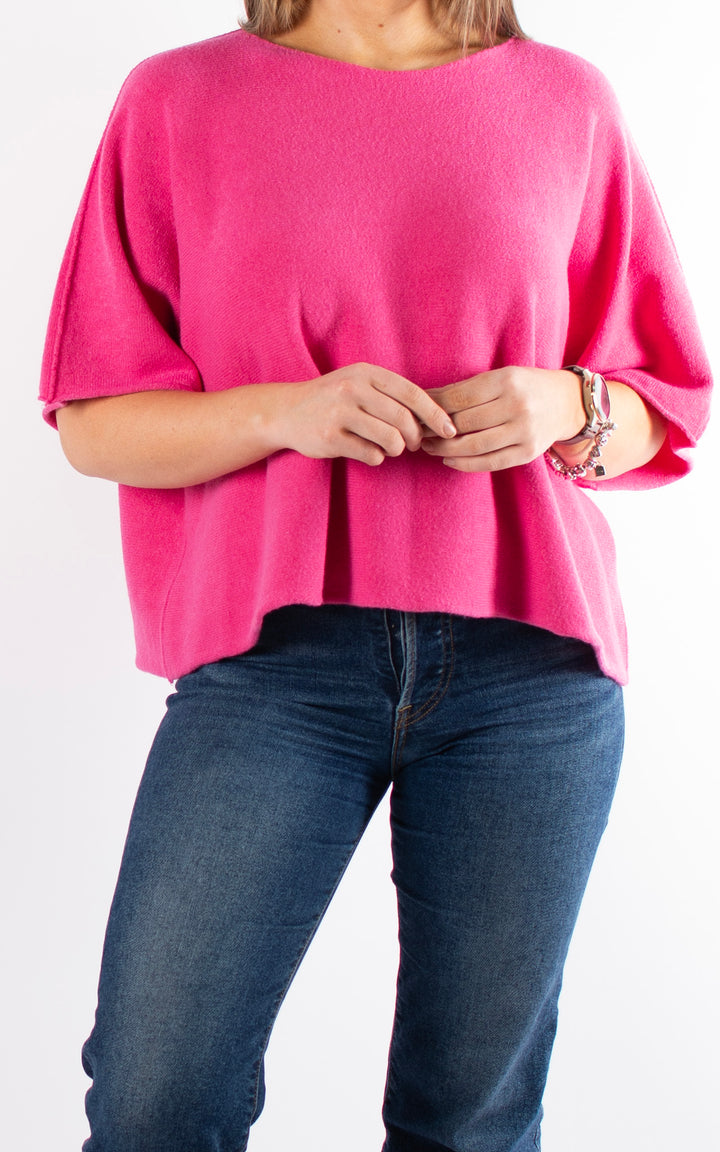 Cathy Top | Hot Pink