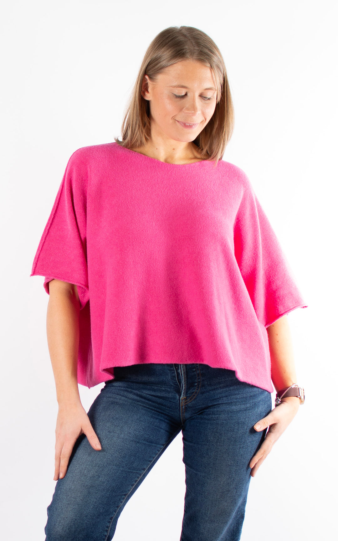 Cathy Top | Hot Pink