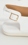 Cecilia Sandals | White